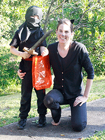 ninja zach & kitty mom